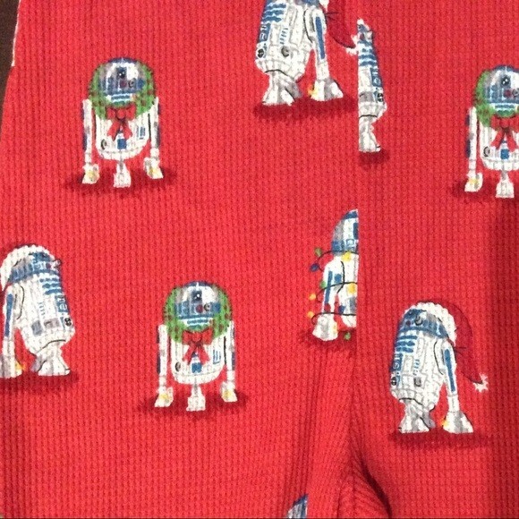 Munki Munki Star Wars R2D2 Thermal Union Suit 1-Pc Pajamas PJ's Sz 3T NWT - Picture 3 of 3